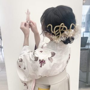 可愛い　袴　卒業式