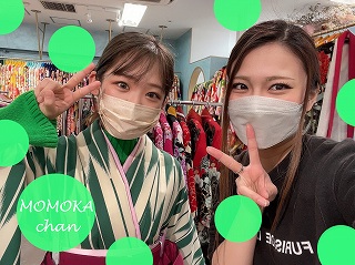 袴　モダン　TAKAZEN心斎橋店　卒業式