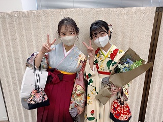 卒業式　袴　大学着付け