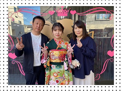 成人式　振袖　前撮り撮影会