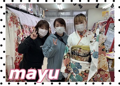 【TAKAZEN奈良店】18日♡豪華な白地の古典柄振袖姫ちゃん＆青の古典柄振袖姫ちゃん♡