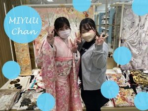 キュート　フリル　振袖レンタル