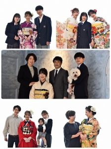 レトロ　フリル　振袖レンタル