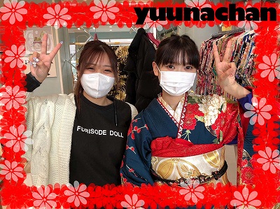 ♡【TAKAZEN堺店】2日　2023年成人！かわいい古典柄の振袖姫ちゃん♡