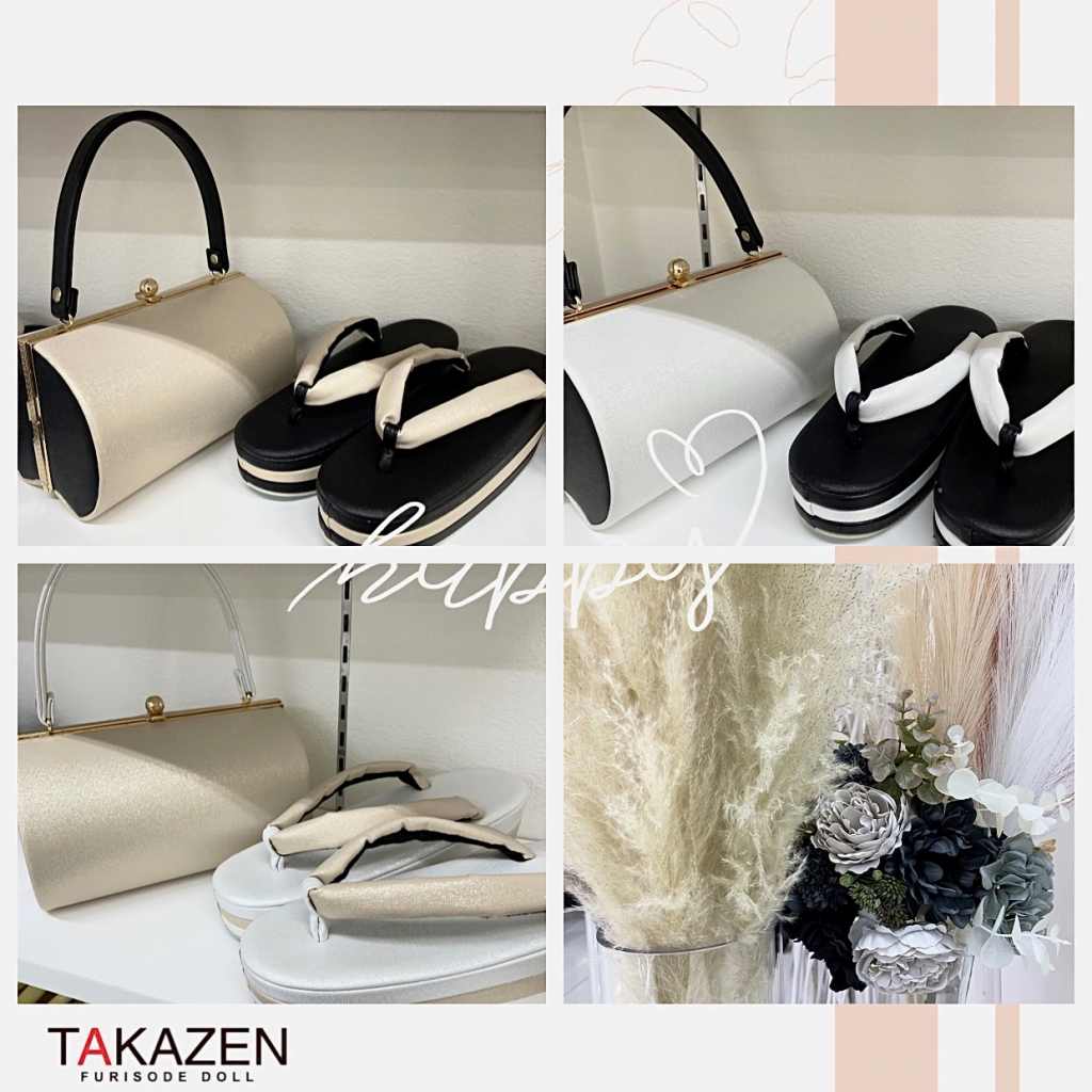 TAKAZEN　タカゼン　モード　黒色　青色　派手　キラキラ　振袖　成人式　レンタル
