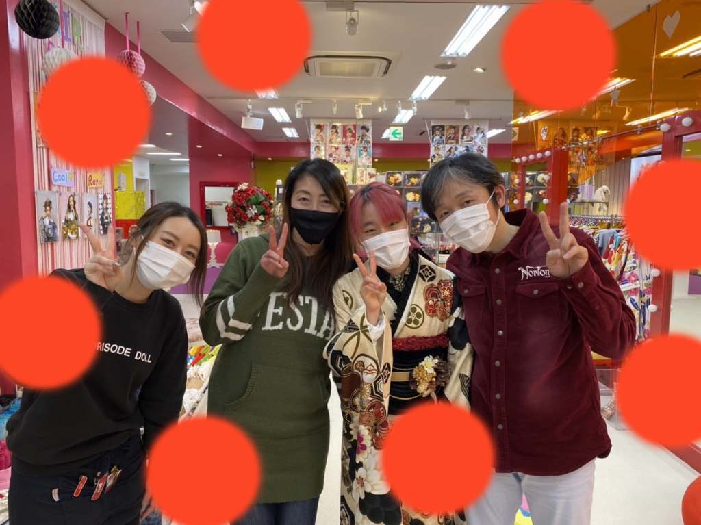 TAKAZEN　タカゼン　ベージュ　イマドキ　玉城ティナ　ヴィンテージ　振袖　成人式　レンタル