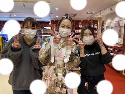 【TAKAZEN梅田本店】♡30日　イマドキ古典お振袖姫ちゃん♡