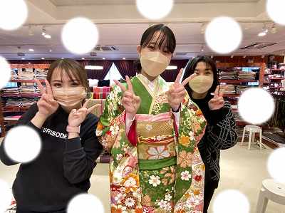 【TAKAZEN梅田本店】♡5日　華やかお振袖姫ちゃん♡
