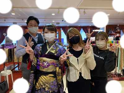 【TAKAZEN梅田本店】♡2日　キラキラモードお振袖姫ちゃん♡