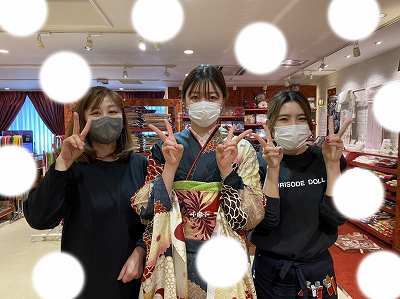 【TAKAZEN梅田本店】♡25日　ヴィンテージお振袖姫ちゃん♡