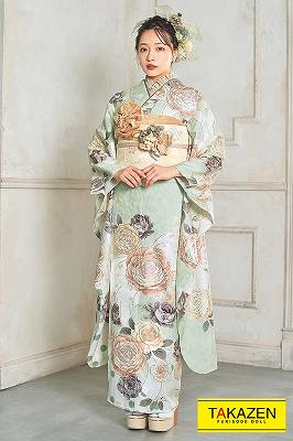 【TAKAZEN梅田店】　♥くすみ系お振袖紹介♥