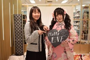 前撮り　振袖　撮影会　キュート