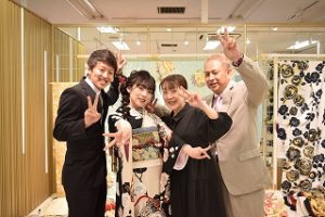 ヴｨンテージ　くすみ　振袖レンタル
