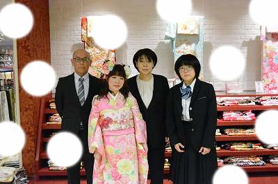 振袖　前撮り　梅田　