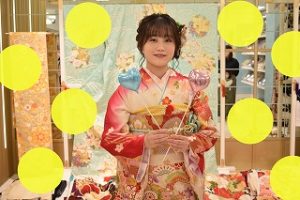 持ち込み　古典柄　振袖レンタル