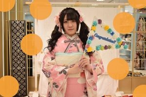前撮り　振袖　撮影会　キュート