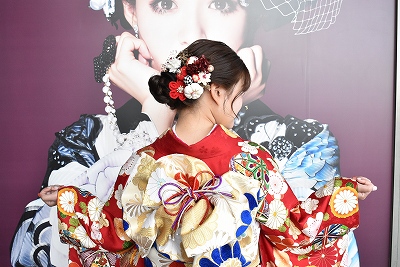 成人式　振袖　前撮り撮影会