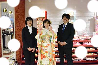成人式　前撮り　梅田