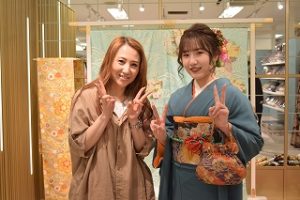 持ち込み　古典柄　振袖レンタル