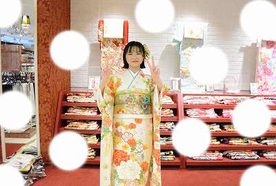 成人式　前撮り　梅田