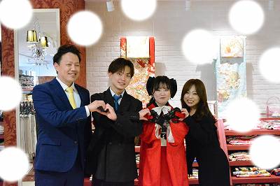 【TAKAZEN梅田本店】♡30日　前撮り姫ちゃん♡