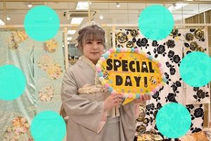 ヴｨンテージ　くすみ　振袖レンタル