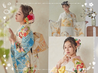 ♡【TAKAZEN堺店】13日　王道かわいい！古典柄のお振袖♡
