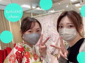 レトロ　フリル　振袖レンタル