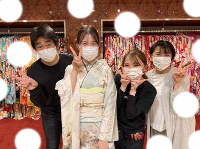 【TAKAZEN梅田本店】♡24日　本日のお振袖姫ちゃん♡