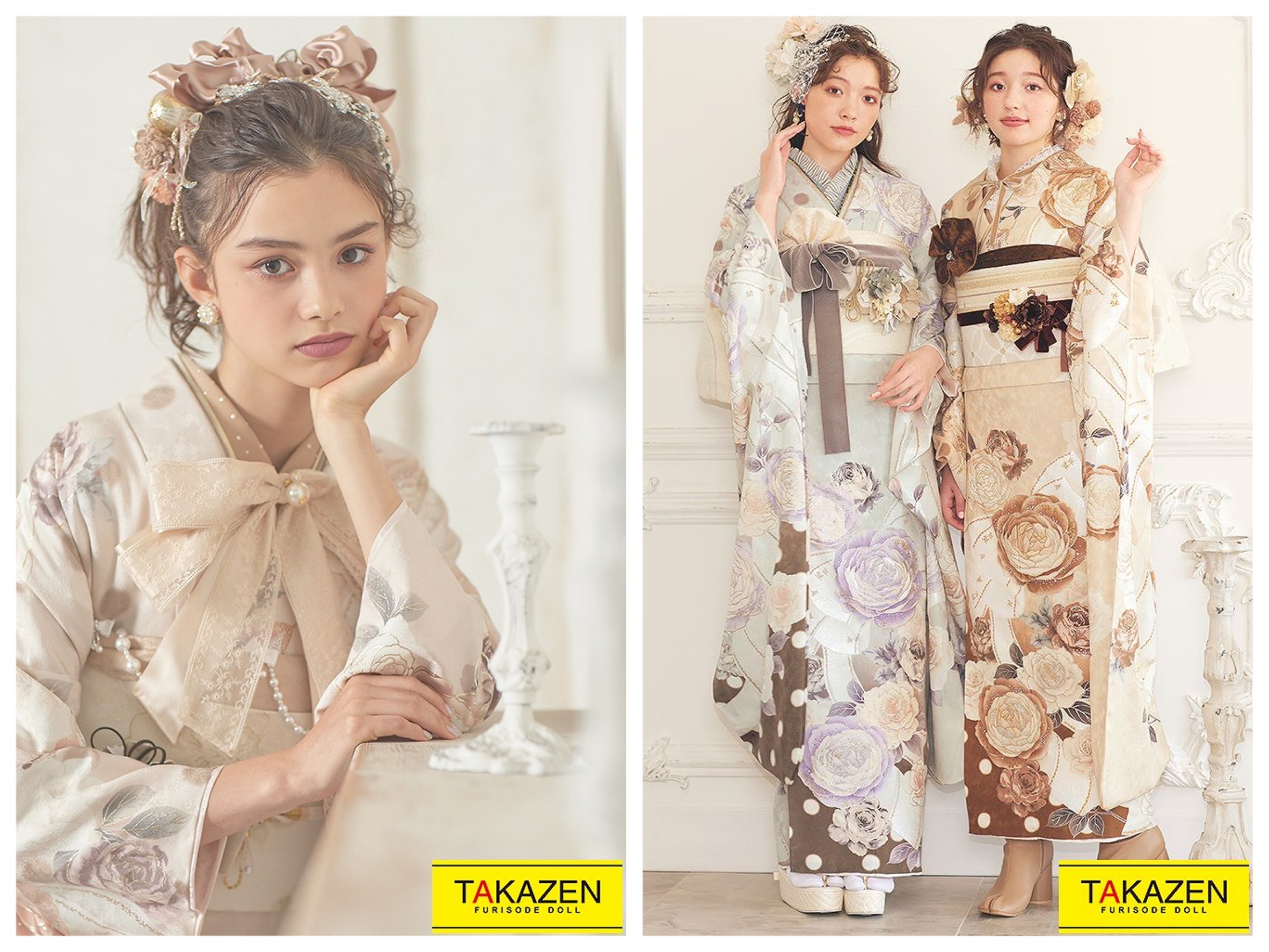 【TAKAZEN奈良店】１５日♡TAKAZENオリジナルのヘップバーン振袖♡