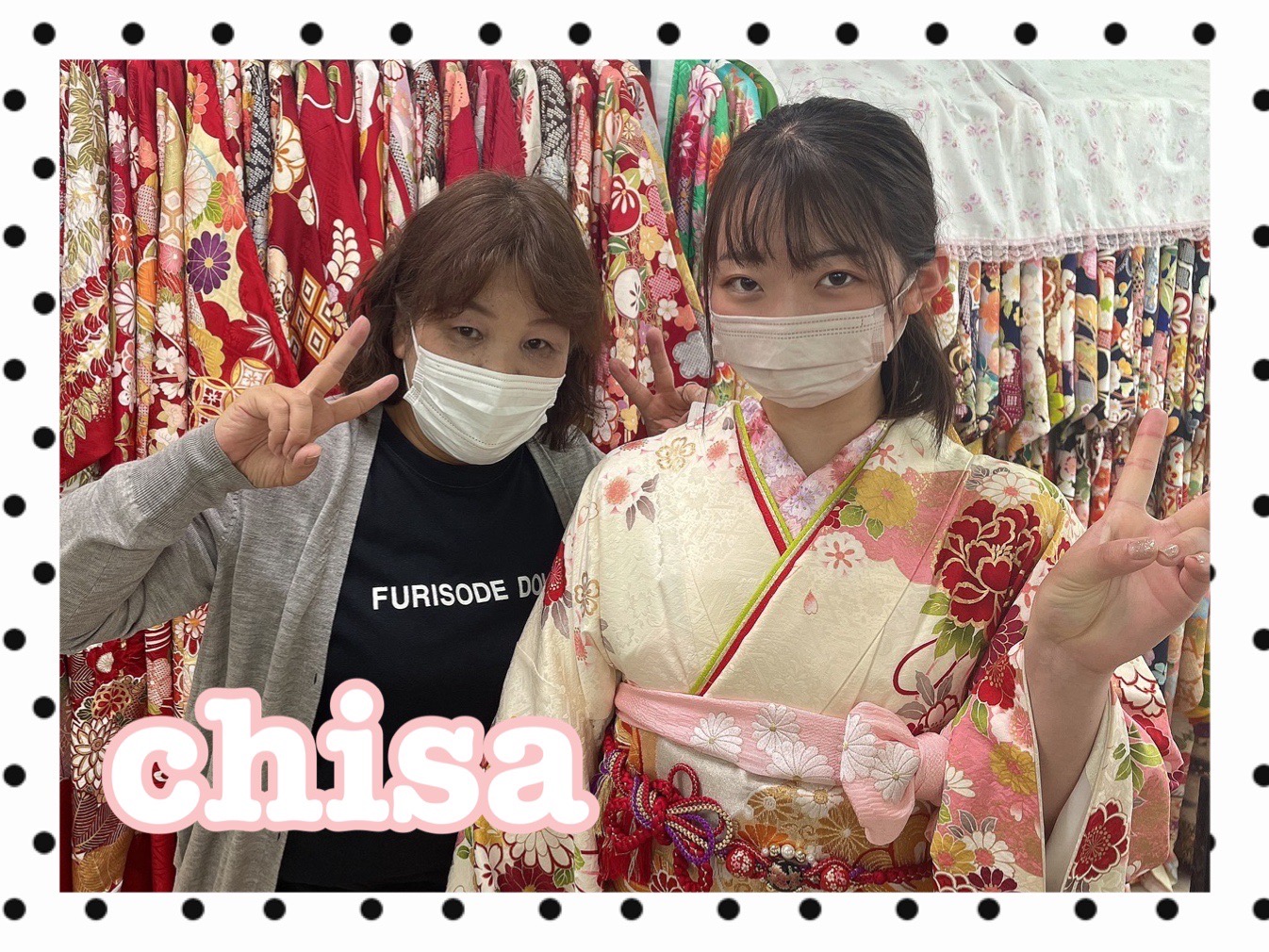 【TAKAZEN奈良店】２３日♡２０２４年成人の古典柄お振袖の可愛い姫ちゃん♡