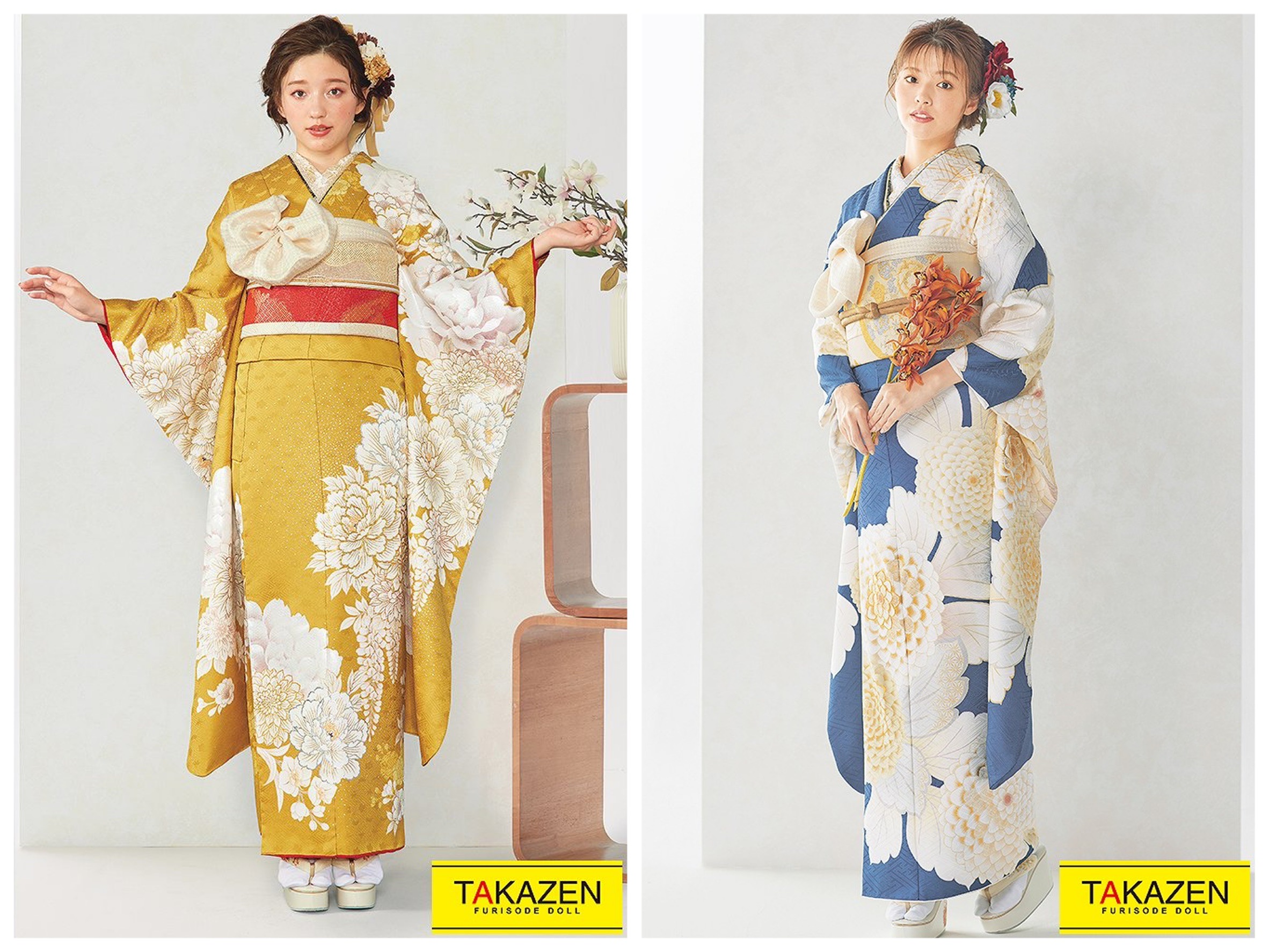 【TAKAZEN奈良店】とってもオシャレなイマドキ古典柄お振袖のご紹介♡