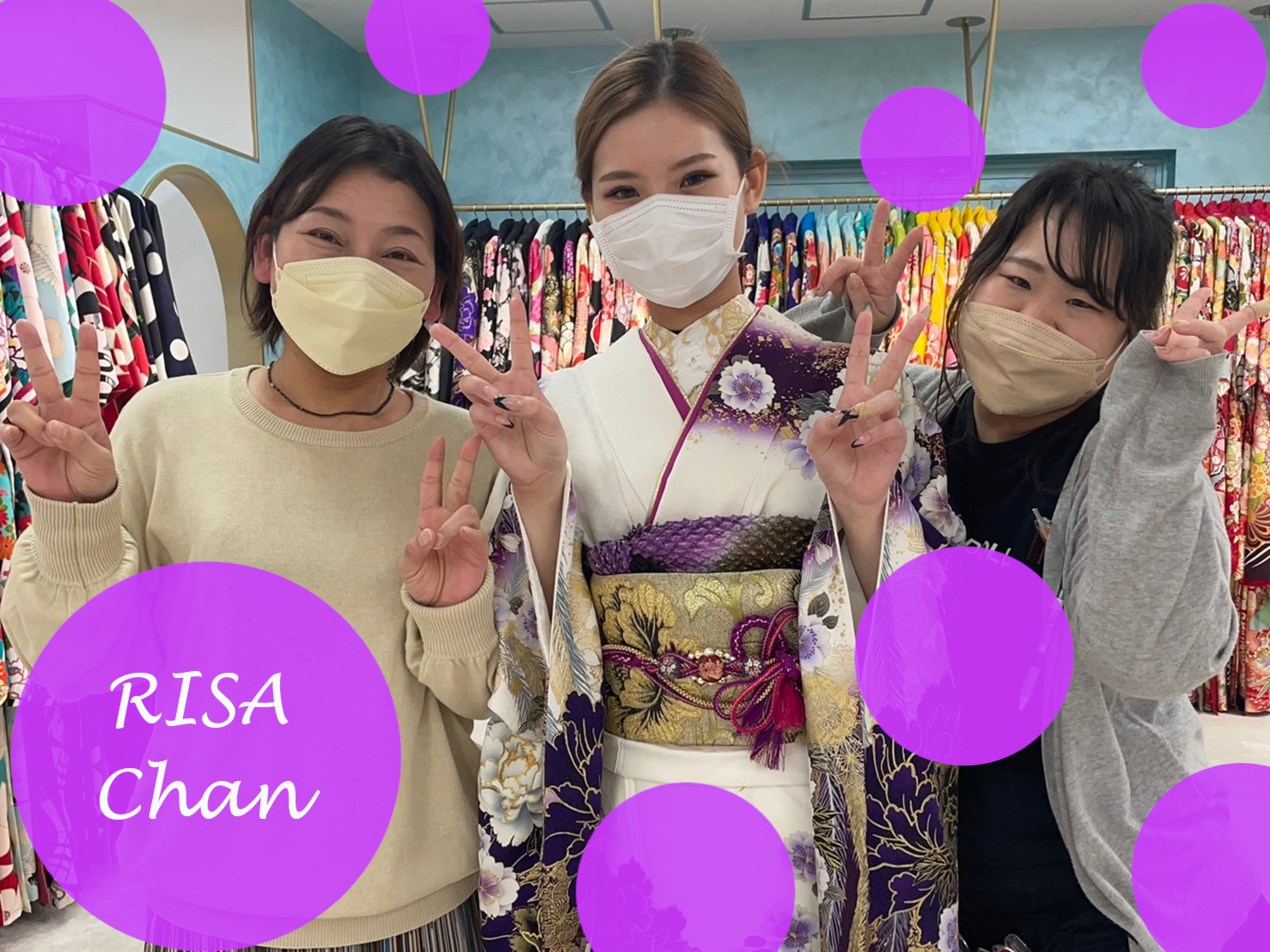 ♡【TAKAZEN心斎橋店】07日　キレイ目モードのかわいいお振袖姫ちゃん♡