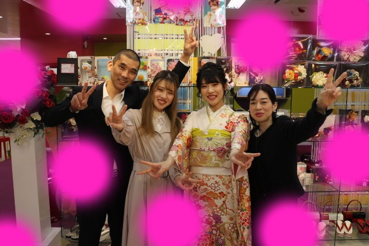 前撮り　振袖　TAKAZEN神戸店