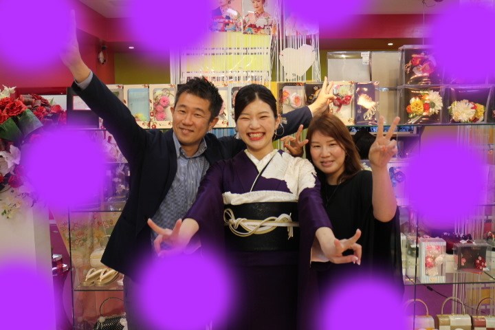 前撮り　振袖　TAKAZEN神戸店