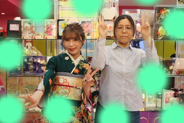 前撮り　振袖　TAKAZEN神戸店