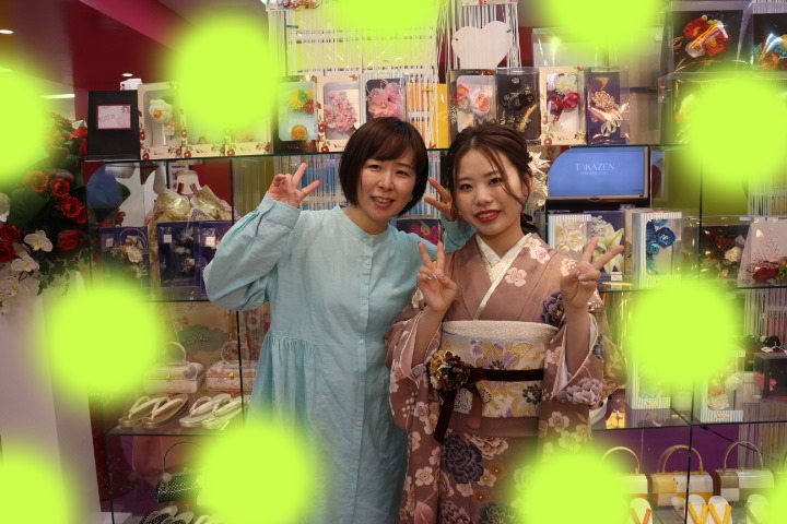 前撮り　振袖　TAKAZEN神戸店