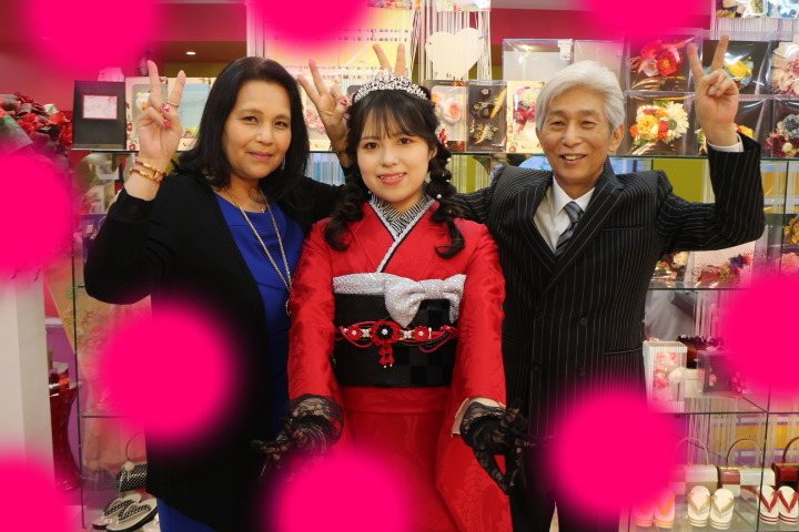 TAKAZEN　タカゼン　派手　キラキラ　振袖　成人式　レンタル