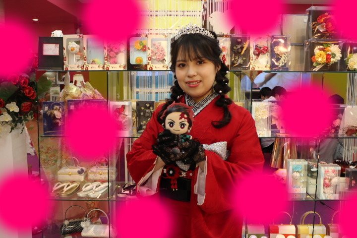 TAKAZEN　タカゼン 派手　キラキラ　振袖　成人式　レンタル