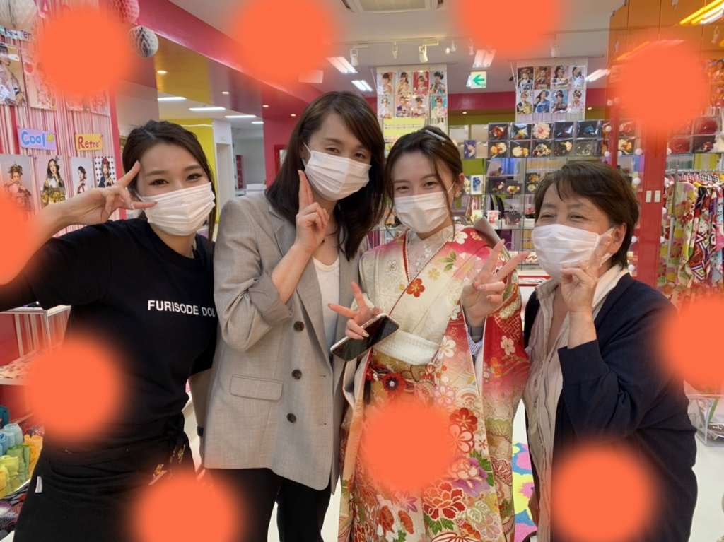 前撮り　振袖　TAKAZEN神戸店