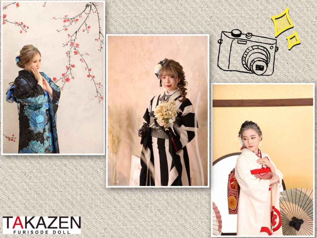 TAKAZEN　タカゼン　成人式　レンタル　前撮り　撮影会　スタジオ