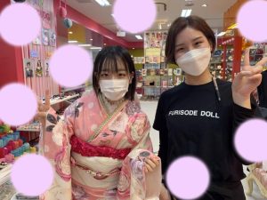 TAKAZEN　タカゼン　キュート　かわいい　派手　キラキラ　振袖　成人式　レンタル