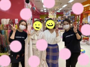 TAKAZEN　タカゼン　イマドキ　おしゃれ　くすみ　シンプル　振袖　成人式　レンタル