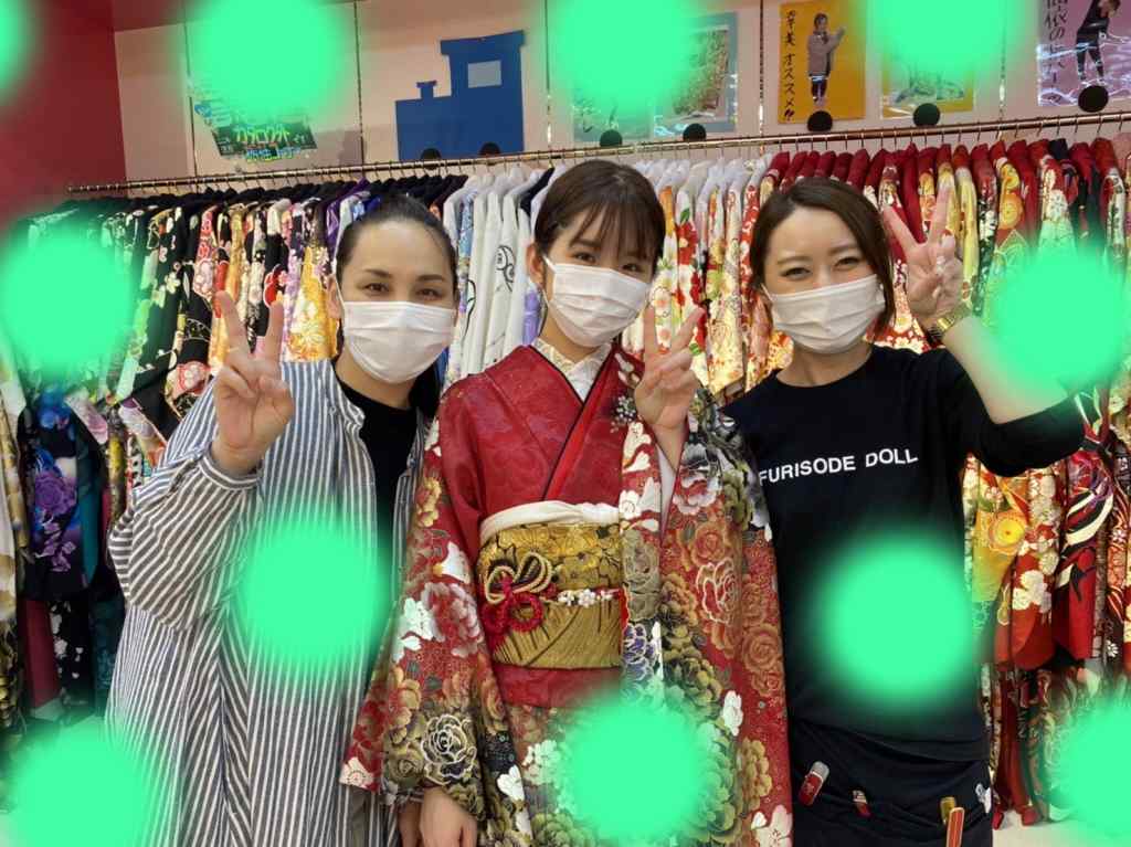 前撮り　振袖　TAKAZEN神戸店