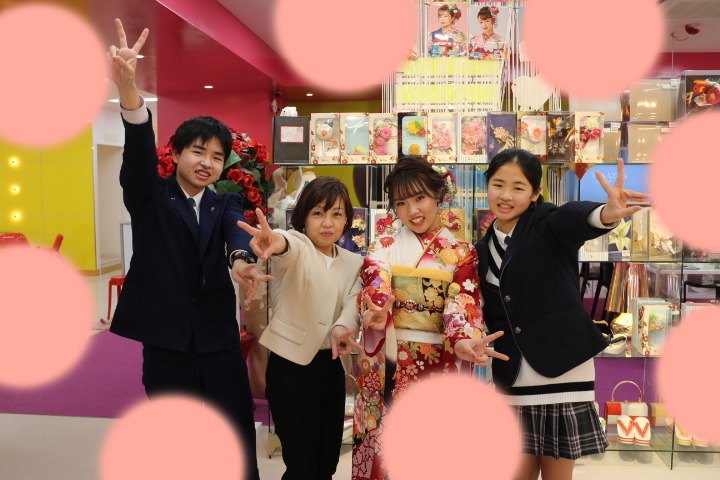 TAKAZEN　タカゼン　前撮り　スタジオ　オシャレ　振袖　成人式　レンタル