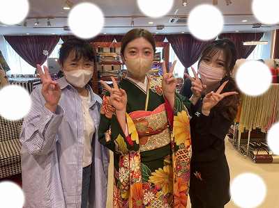【TAKAZEN梅田本店】♡28日　かわいい古典柄お振袖姫ちゃん♡