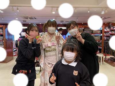 【TAKAZEN梅田本店】♡2日　ヘップバーンお振袖姫ちゃん♡