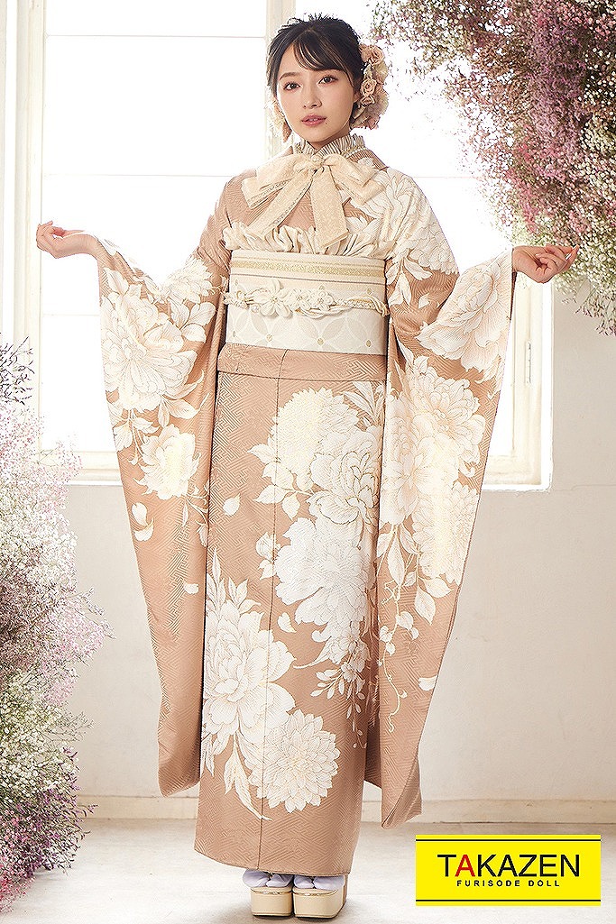 くすみ　振袖　オシャレ　今どき