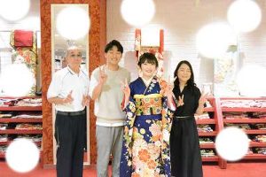 成人式　前撮り　梅田