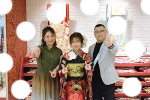 成人式　前撮り　梅田